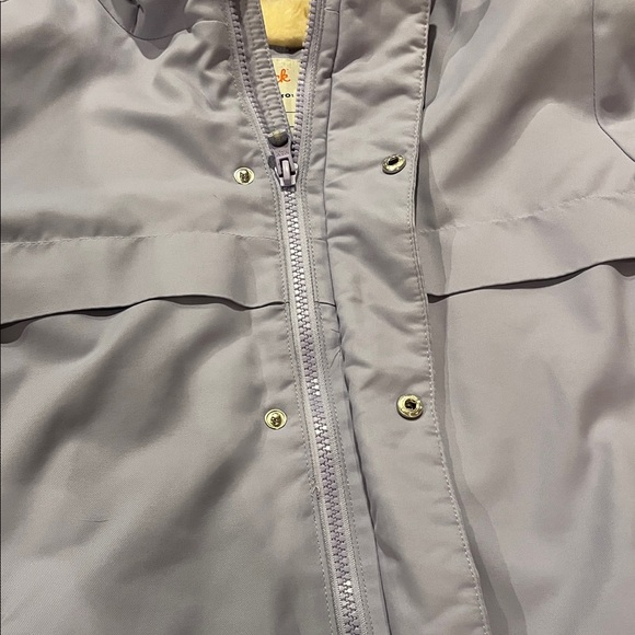 Cat & Jack Light Purple Hooded Jacket and Heart Rain Coat Bundle - Picture 4 of 13